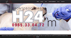Desktop Screenshot of clinicaveterinariacamagna.it