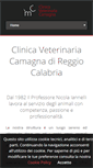 Mobile Screenshot of clinicaveterinariacamagna.it